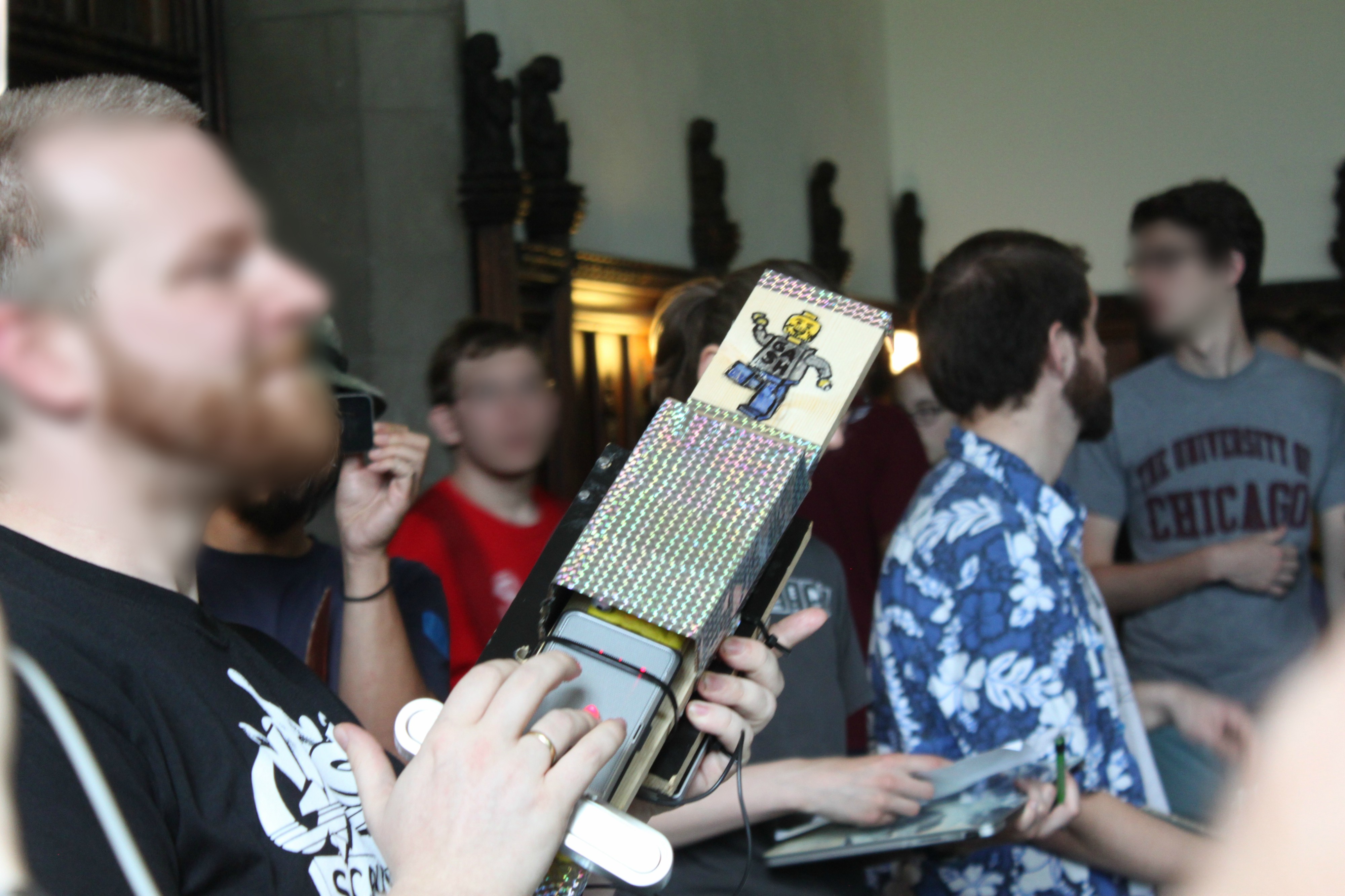 132. Laser Harp