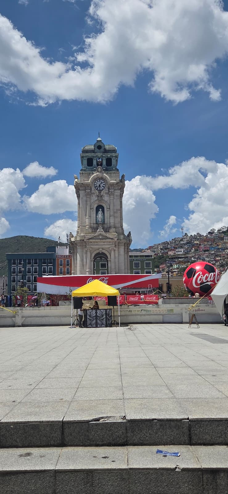 Pachuca is a beautiful mountain city filled with history, steep hillsides, and neighborhoods stretching up the surrounding mountains.
