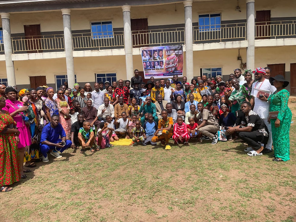 Zoom Breakthrough: 167 Deaf Believers Discover Their Identity in Christ at the 2026 Deaf Easter Retreat in Nigeria!
