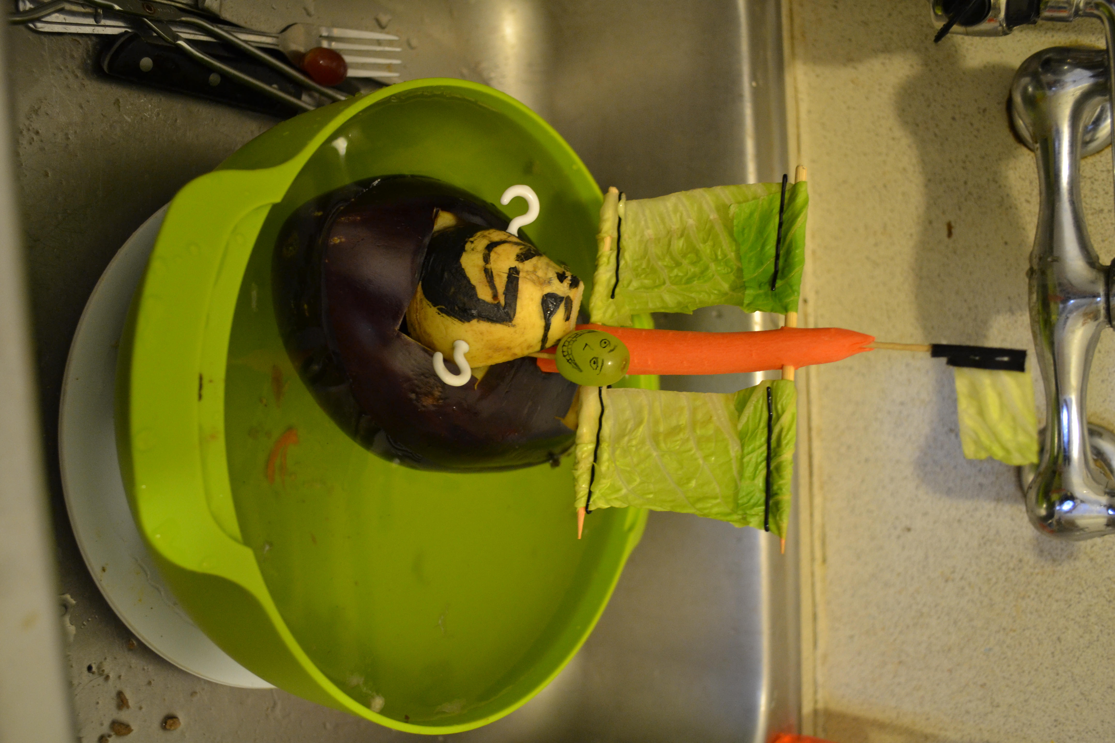 3. Eggplant Boat