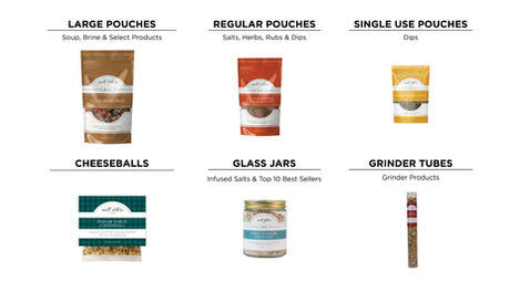 Salt Sisters product pouch & Jar mockups