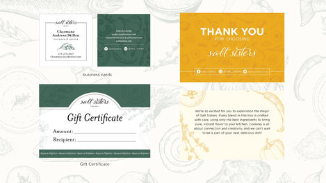 Salt Sisters Collateral Material