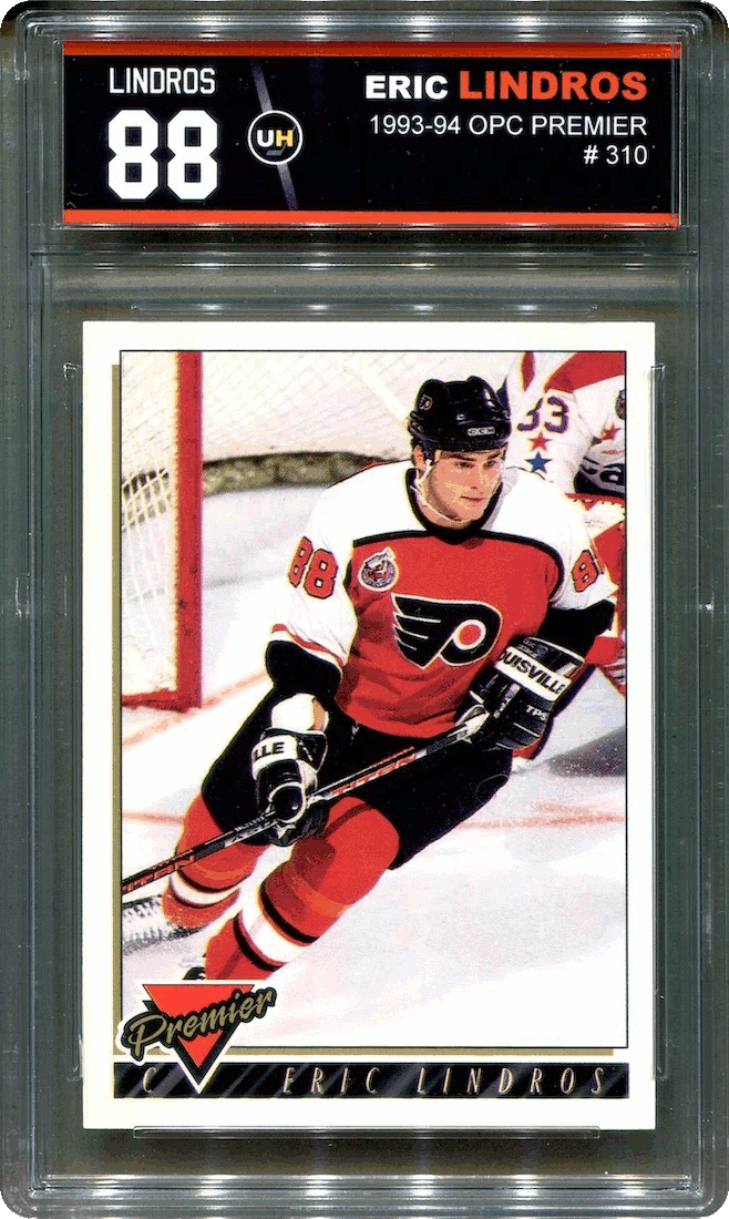 1993-94 O-Pee-Chee Premier Eric Lindros (Custom Slab)