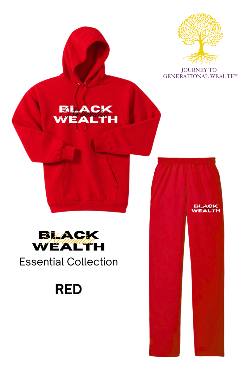 Thumbnail: Normalize Black Wealth™ Essential Fleece Collection • Matching Sets