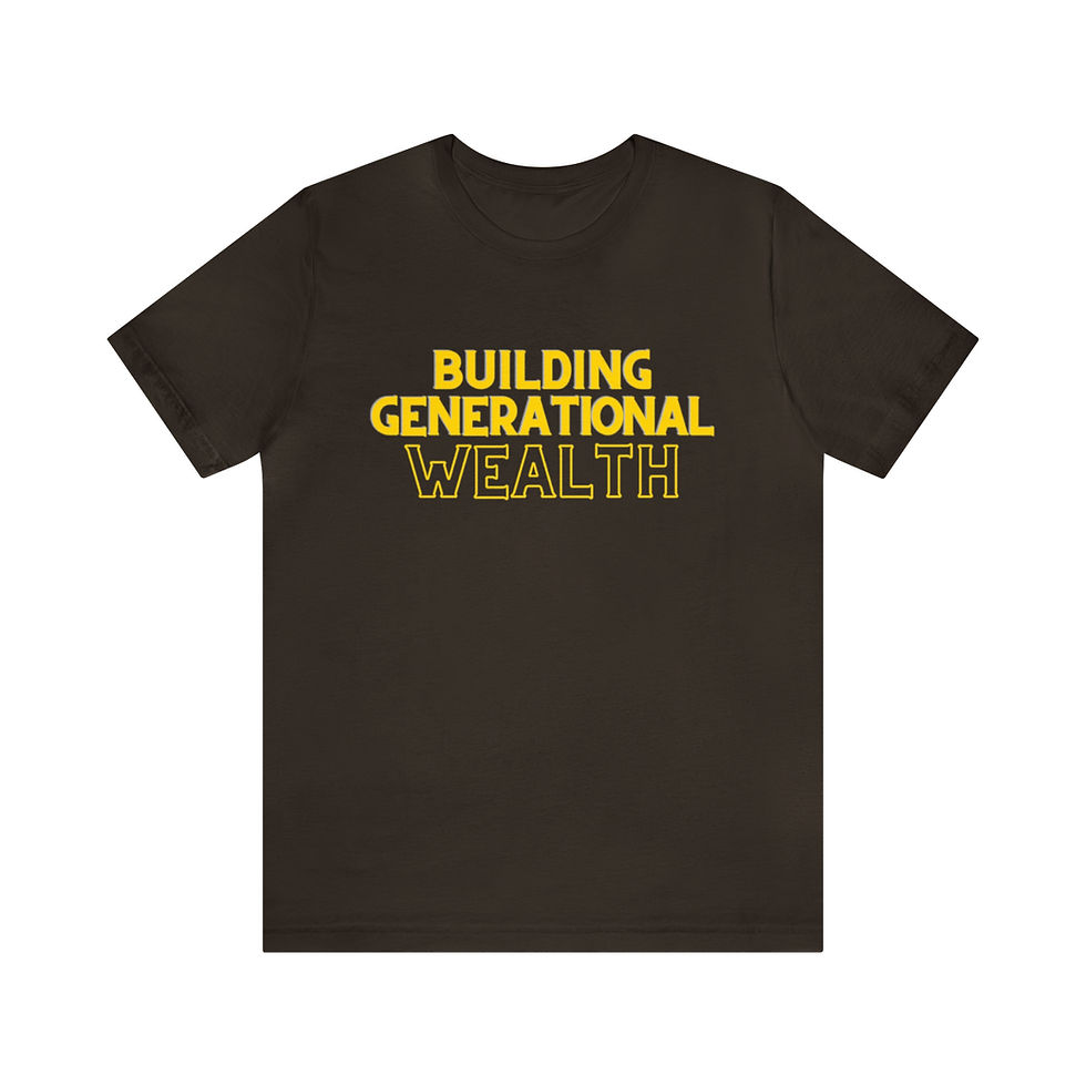 Thumbnail: Building Generational Wealth Unisex Shirt