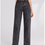 Thumbnail: Front of black high-rise jeans
