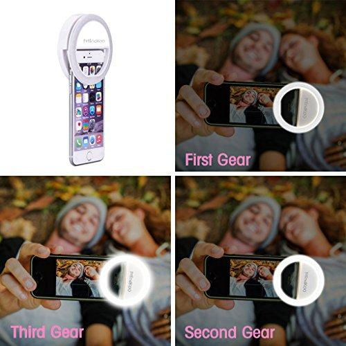 Thumbnail: Highlight LED Flash Camera Photography Selfie Ring Light for iPhone