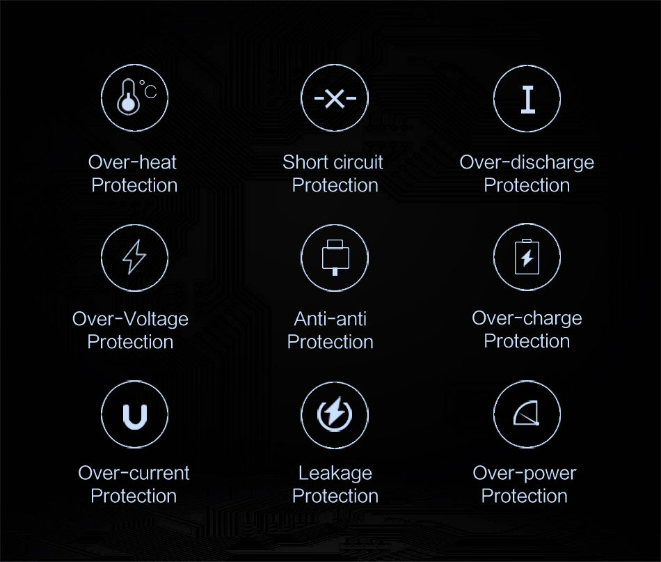 Thumbnail: 5000mAh Compact Portable Power Bank External Battery Pack with ID Identify Tech