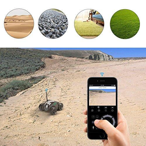 Thumbnail: CLOUD ROVER IV Cloud Companion RC Car WiFi P2P Remote Control 1.3MP 720P HD