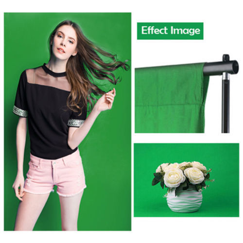 Thumbnail: Photography-Studio-Background-Stand-3-Muslin-Cotton-Backdrop-Complete Set