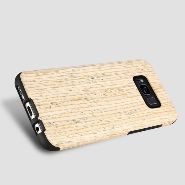 Thumbnail: Samsung Galaxy S8 Plus Wood Case, Laser carved w/Durable Polycarbonate Bumper