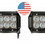 Thumbnail: 2 Pcs- 4" Inches Flood Beam 8 Degree Off Road Cree 18w LED Work Light Bar