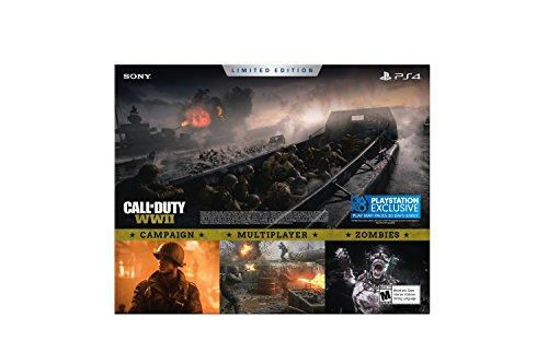 Thumbnail: PlayStation 4 Slim 1TB Limited Edition Console - Call of Duty WWII Bundle