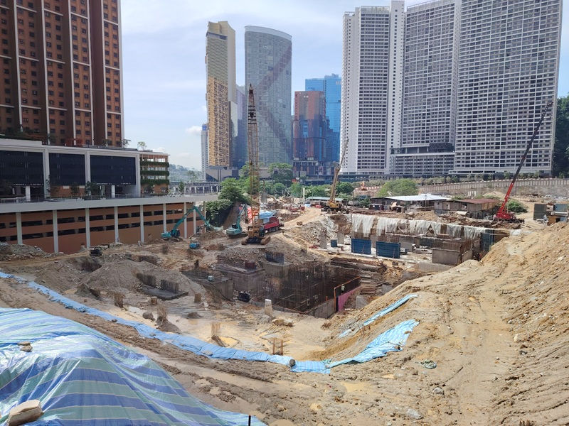 Exsim Central Park Damansara Aldenz Site Progress Photo 2026 Q1