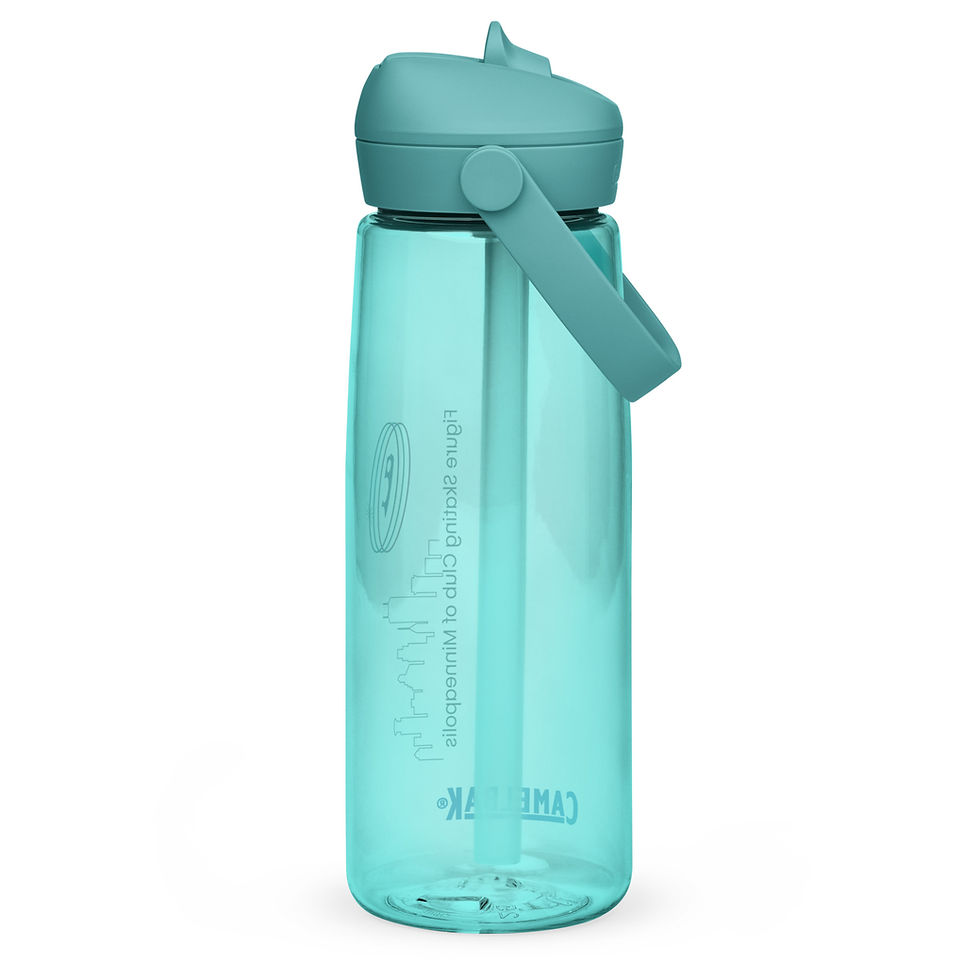 Thumbnail: Flip straw water bottle
