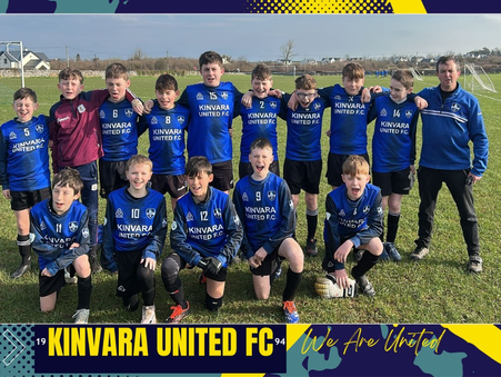 U13 Boys Div 1: Kinvara Utd 6-4 St. Bernards