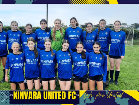 U16 Girls Championship: Kinvara Utd 7-2 Kiltullagh
