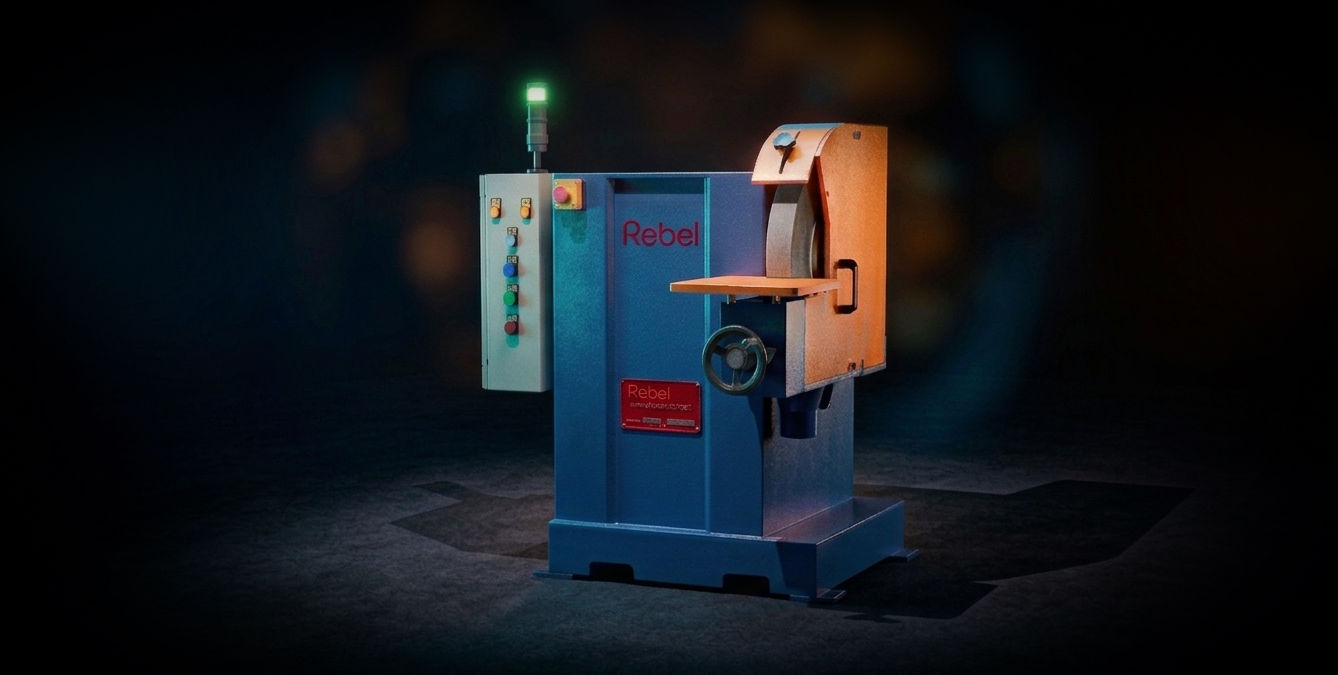 Heavy Duty Wheel Grinder machine for foundry - Rebel