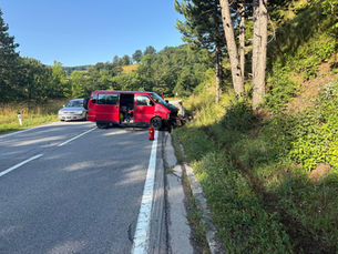 2025-07-19 Verkehrsunfall in Kreuzungsnähe samt Personensuche