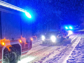 2026-02-19 PKW Bergung bei Schneefall