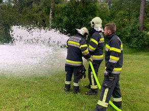 2025-05-17 Übungsbericht – Thema: Löscheinsatz mit Schaum