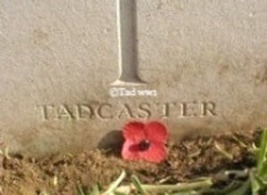Harland T Tadcaster Base of Grave