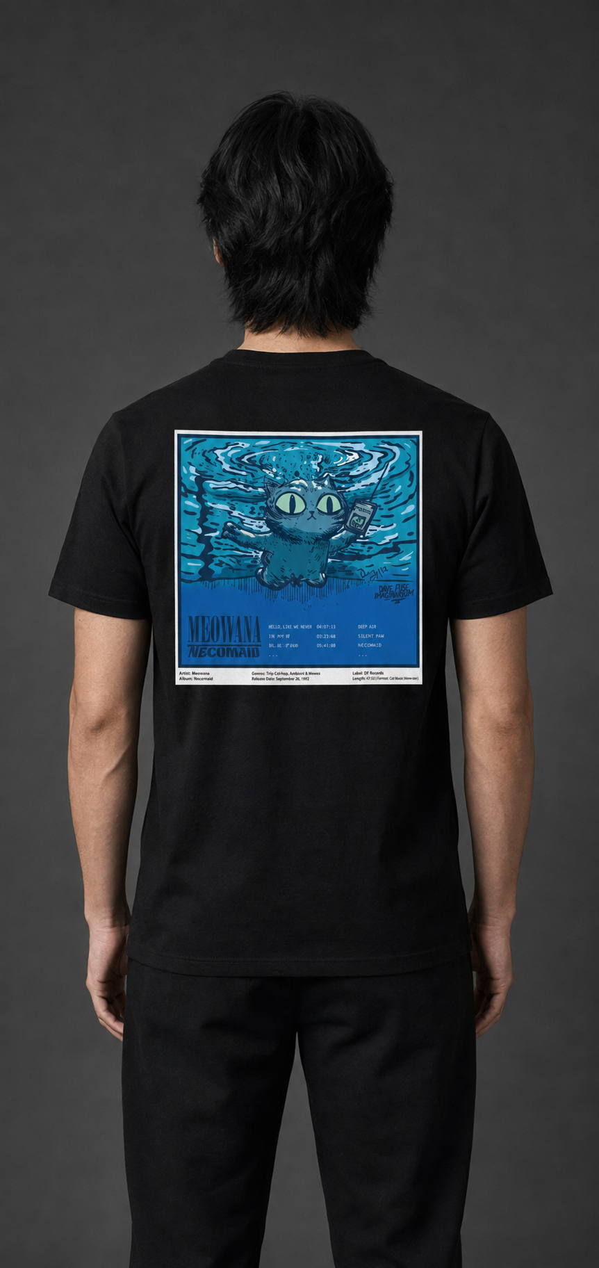 Fantasy Cat - Meowana Nekomind T-shirt