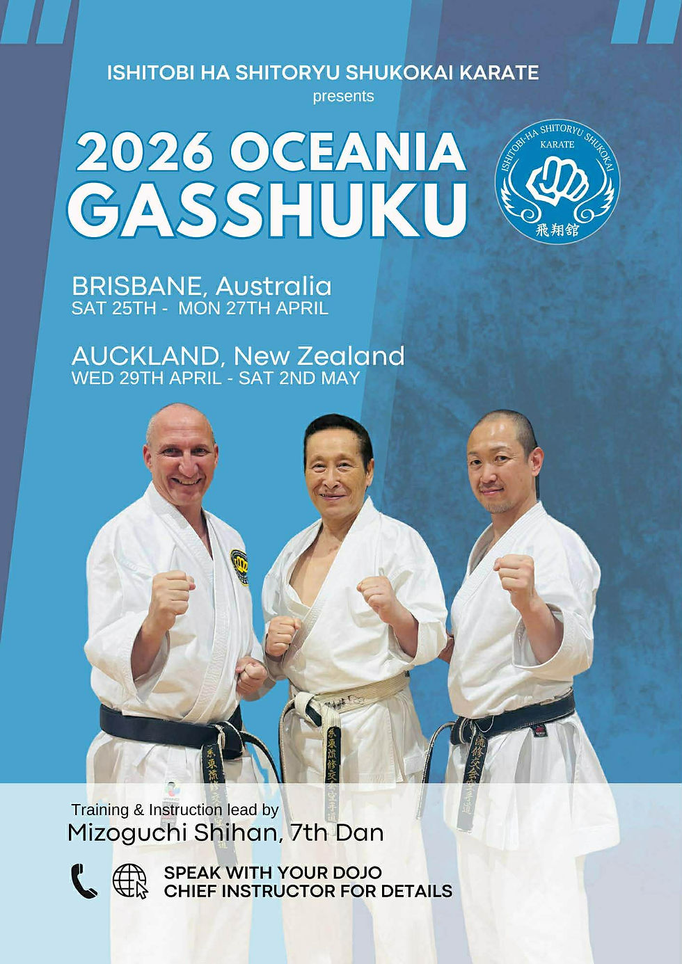 2026 Mizoguchi Sensei & Oceania Union Training