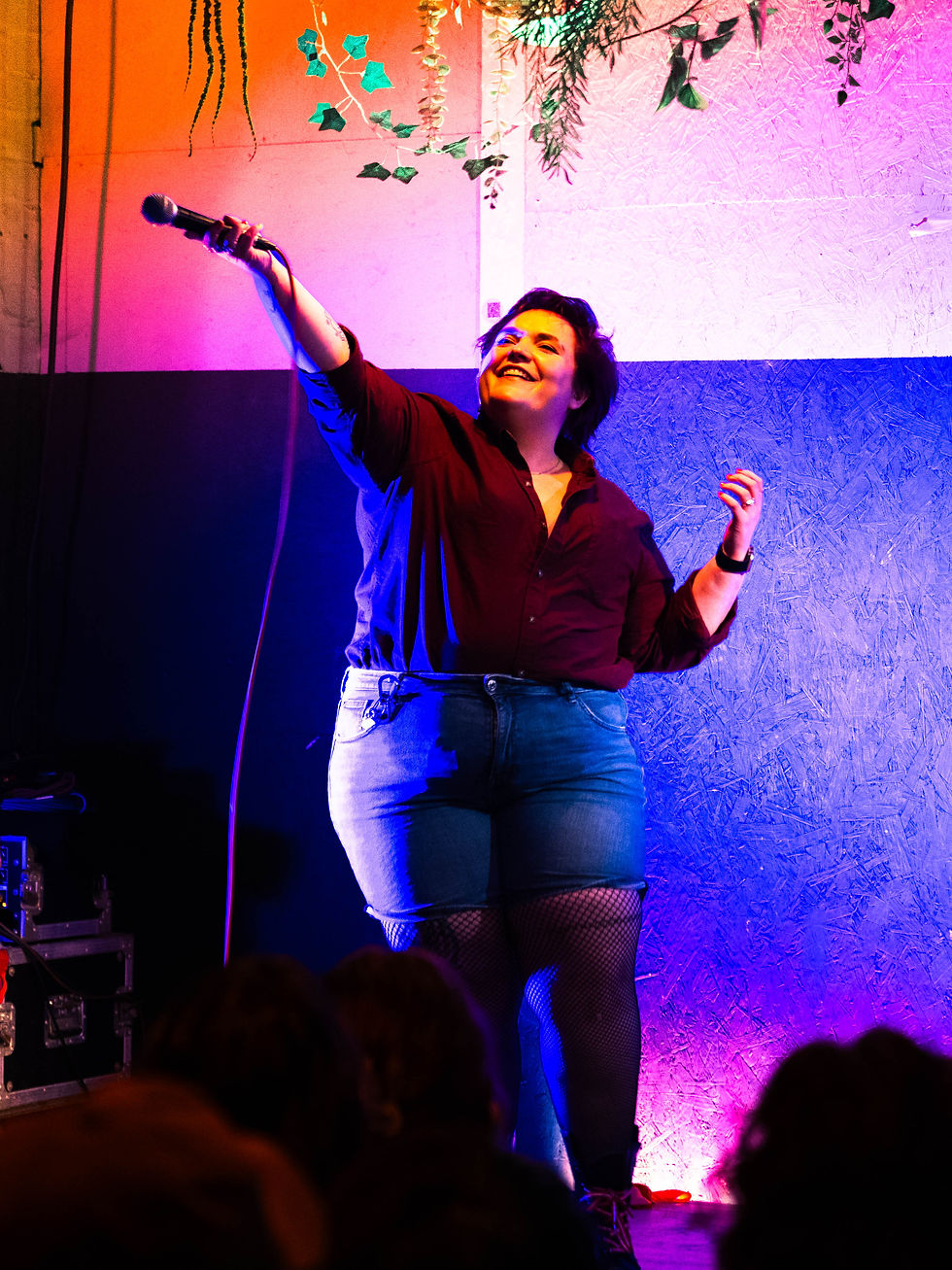 Lucy Smith-Jones at Queermageddon 3