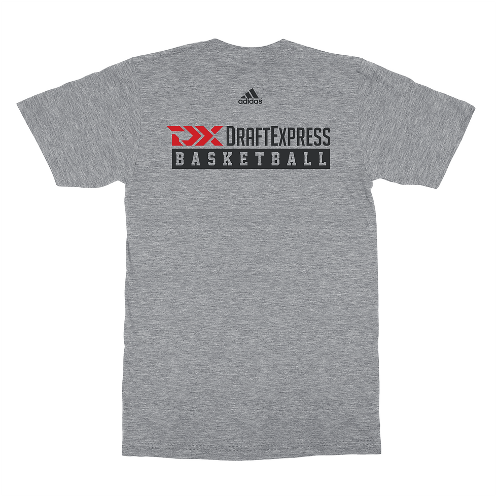 Thumbnail: Gildan/Adidas DX Logo Graphic Tee - Heather Gray