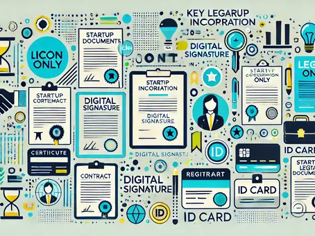 Key Legal Documents Required for Startup Incorporation in India