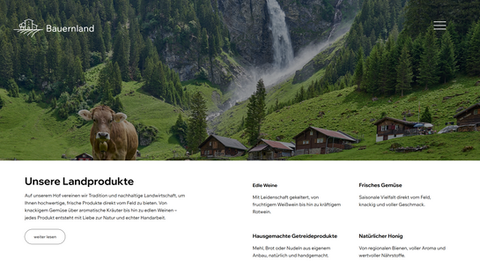 Webdesign Bauernland