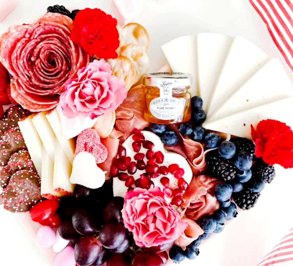 Arranged Food and Objects