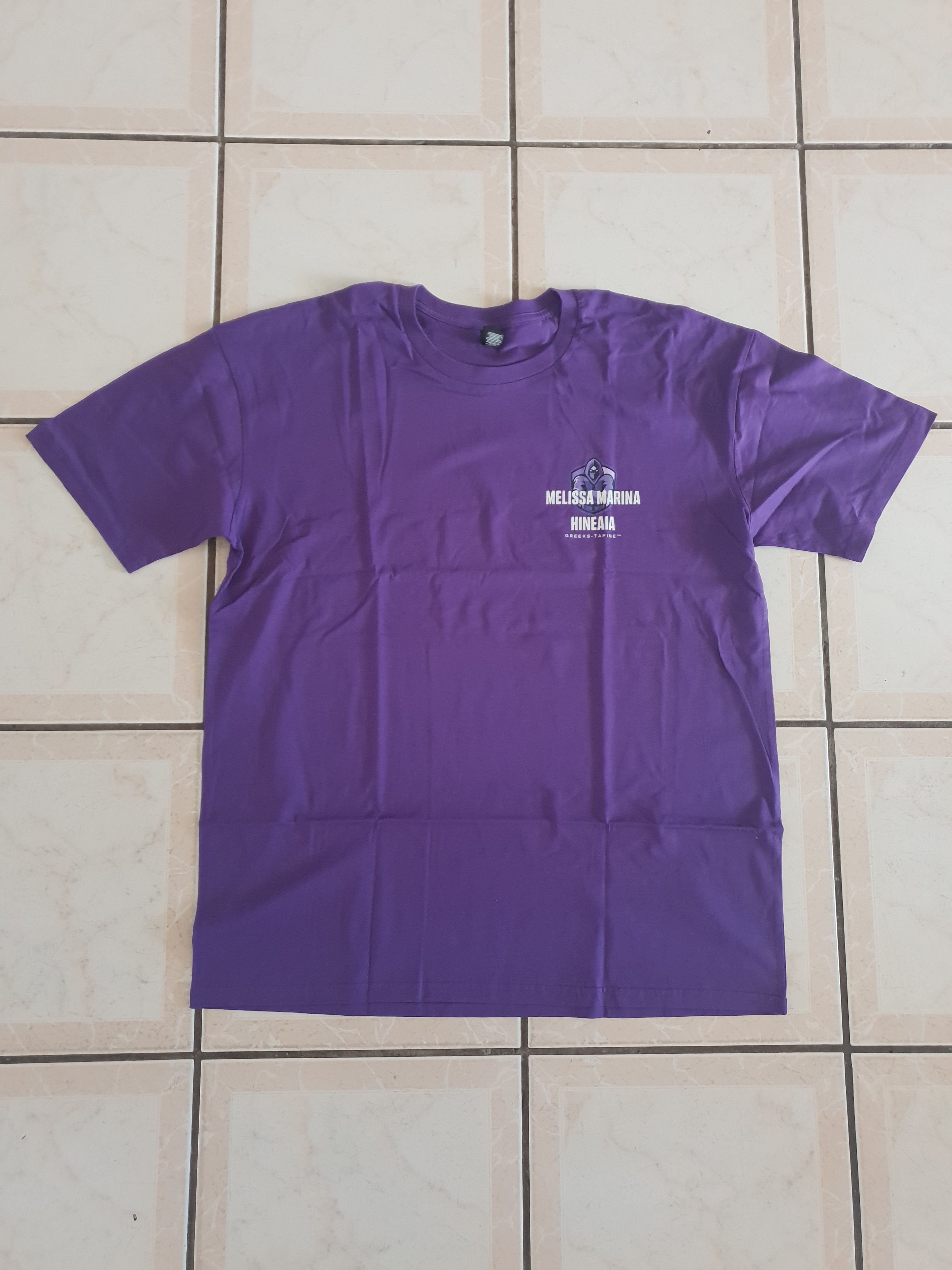 MELISSA MARINA HINEAIA GREEKS-TAPINE tm - Tee shirt all sizes