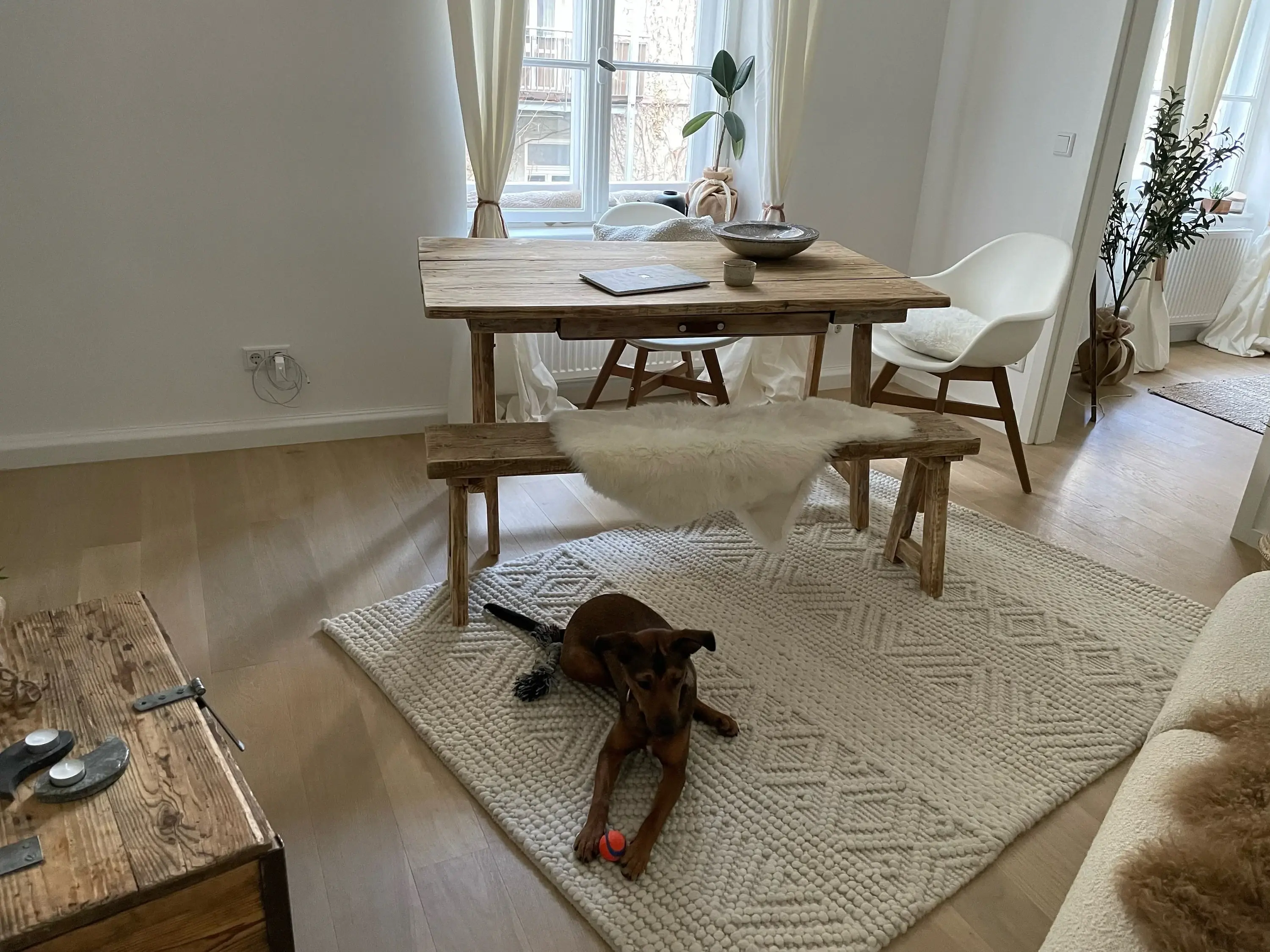 Altholz Bank HANNI ohne Querstreben