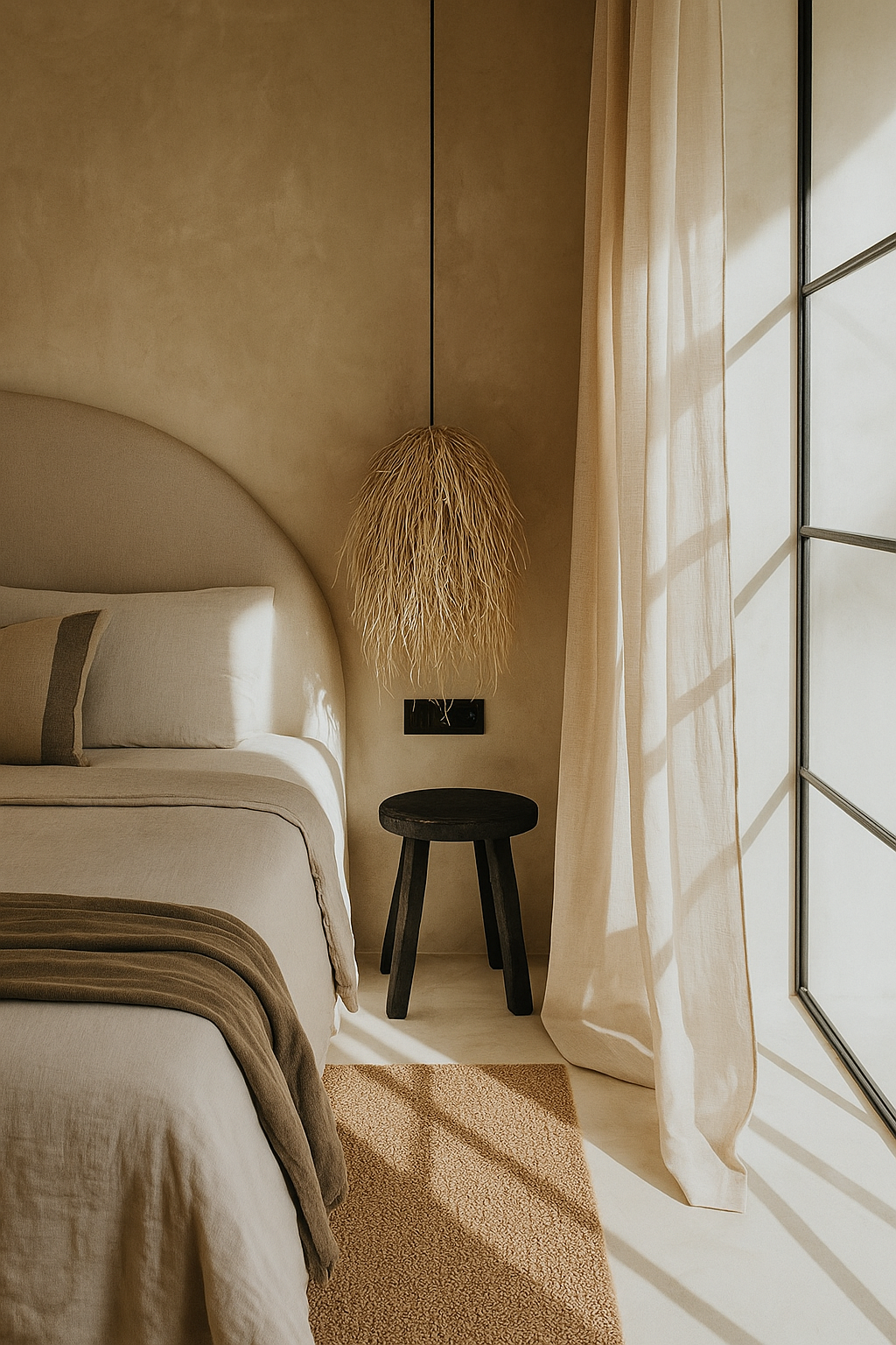 Altholz Hocker FREDI rund