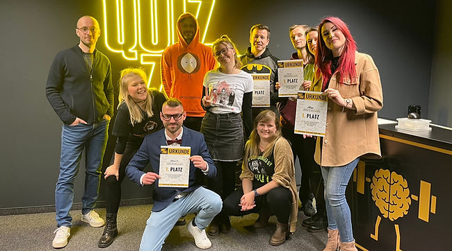 Freunde und Familie bei QUIZ ZONE in Nürnberg