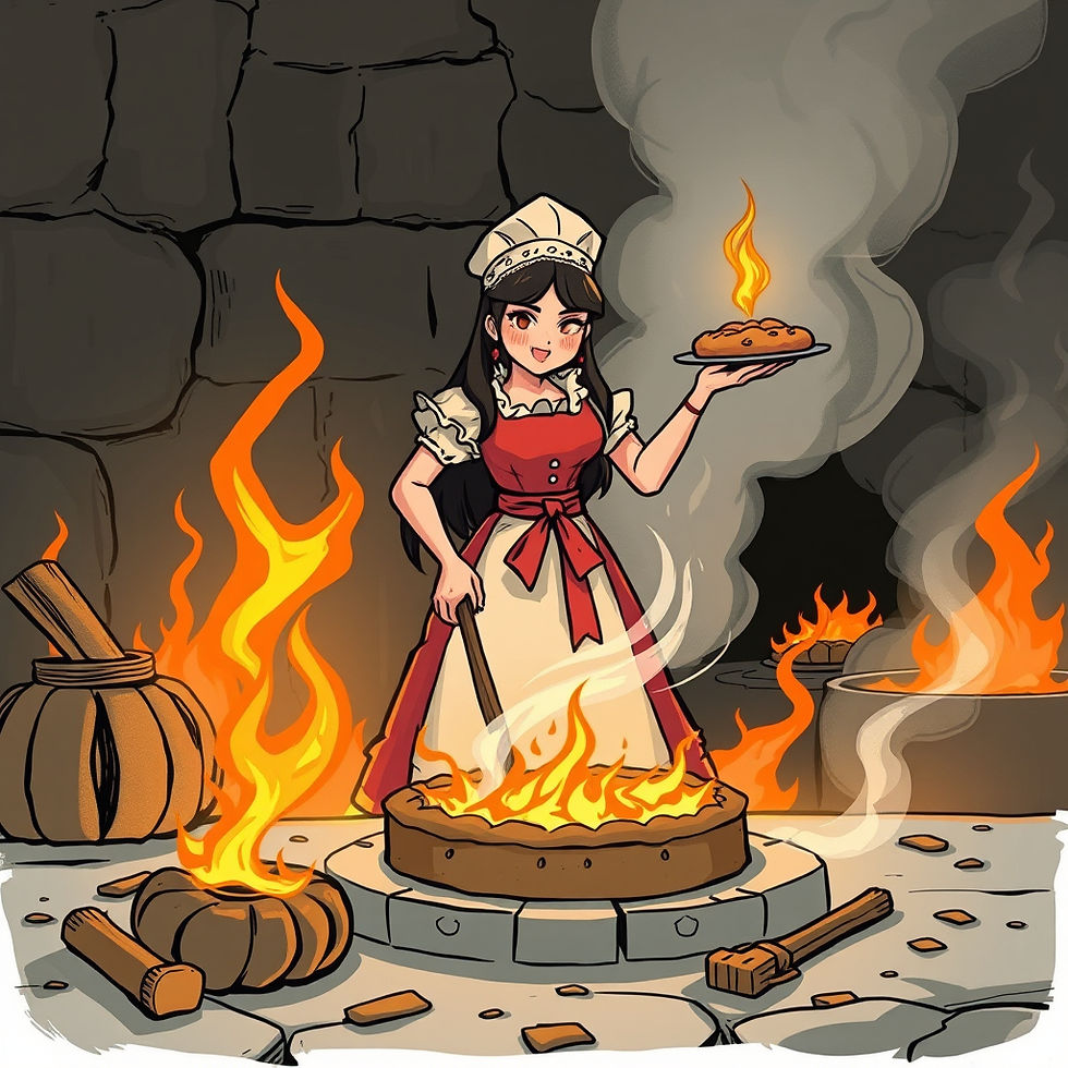 cottura di impasto andata male