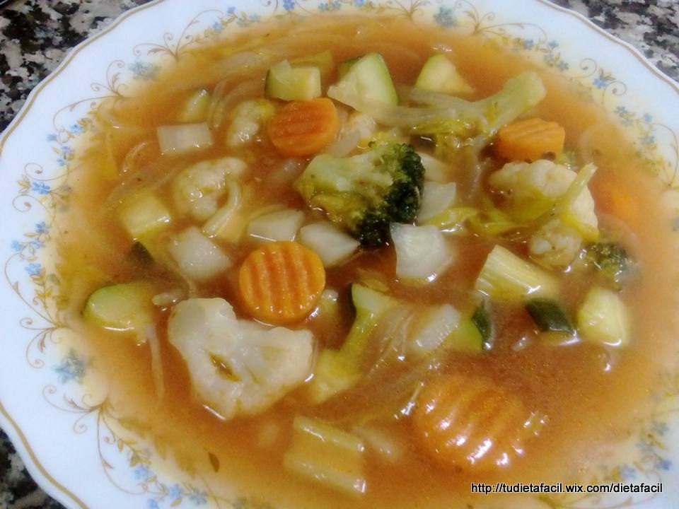 Sopa de verduras