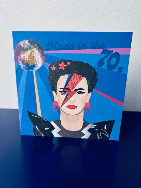 Thumbnail: Made in the 80's Frida Kahlo  Greeting card | Birthday | Blank