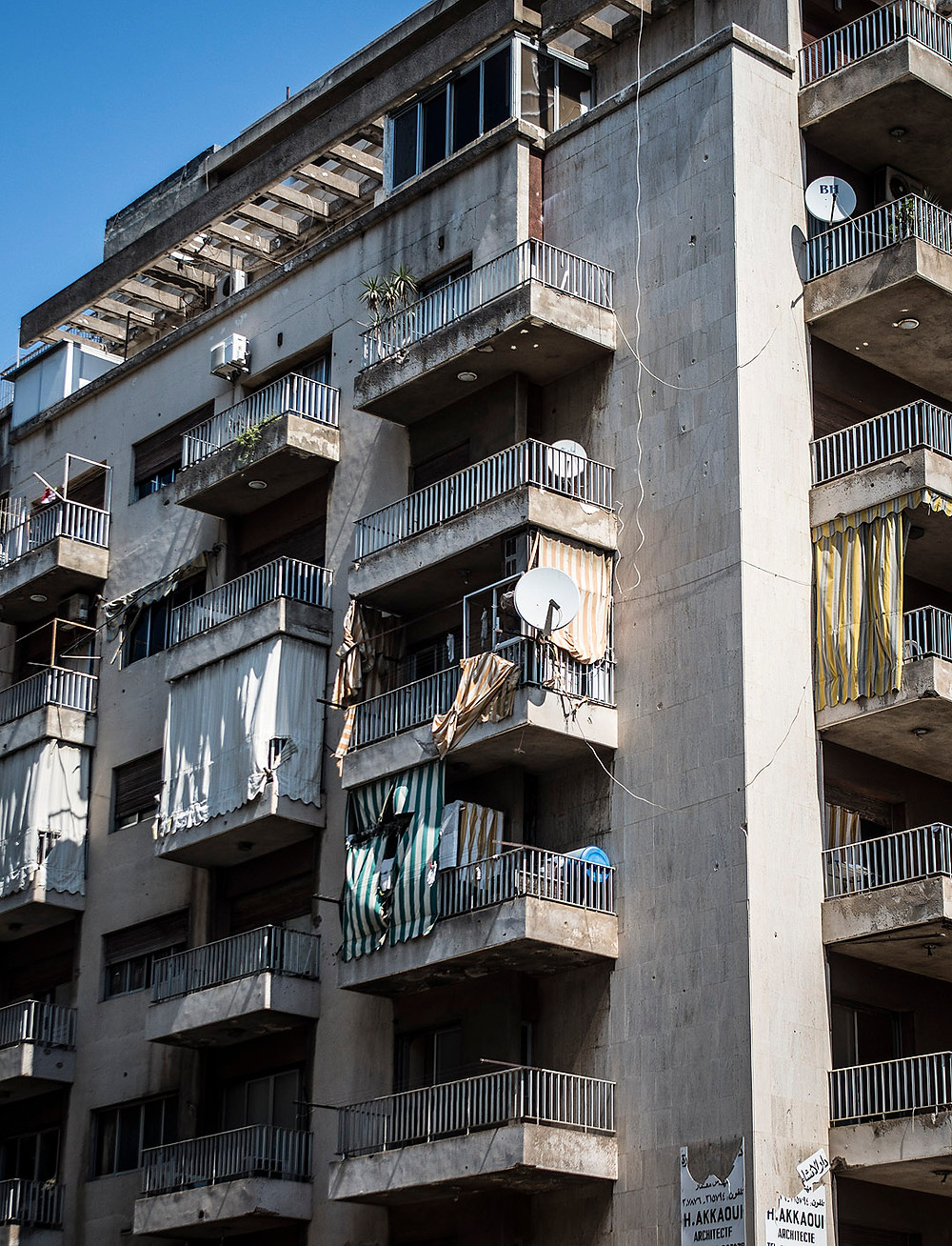Apartment block in Beirut