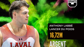 Anthony Labbé remporte la médaille d’argent au Championnat d’athlétisme U SPORTS