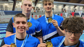 Émile Bergeron remporte l’or au relais 4x100 m libre
