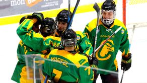 Après un match chaudement disputé, les Condors trônent au sommet de la LHJAAAQ