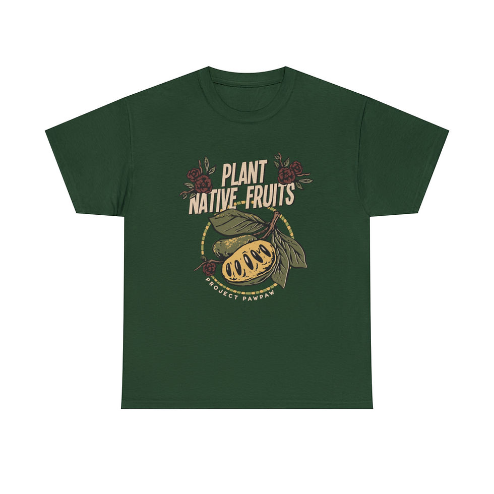 Thumbnail: Plant Native Fruits Shirt forest green mockup