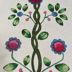 Colour & Stitch Workshop at Little House of Victoria Studio Mossley