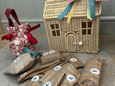 Victoria's Little Advent House - Includes 25 gifts!