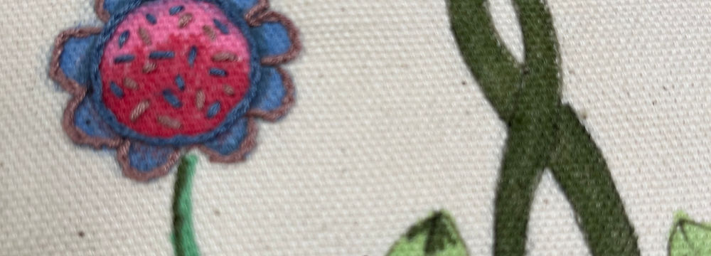 Colour & Stitch Workshop at Little House of Victoria Studio Mossley