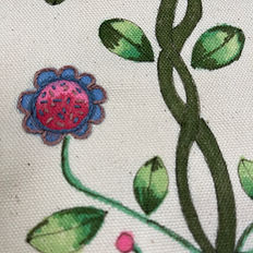 Colour & Stitch Workshop at Little House of Victoria Studio Mossley