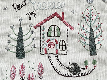 Tasty Soup Recipe & Christmas Stitching Projects